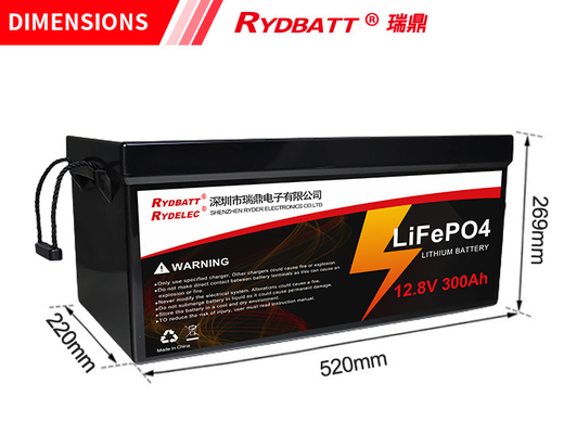 12.8V 300AH Electric Bicycle Battery Pack Home Energy LiFePO4 Battery